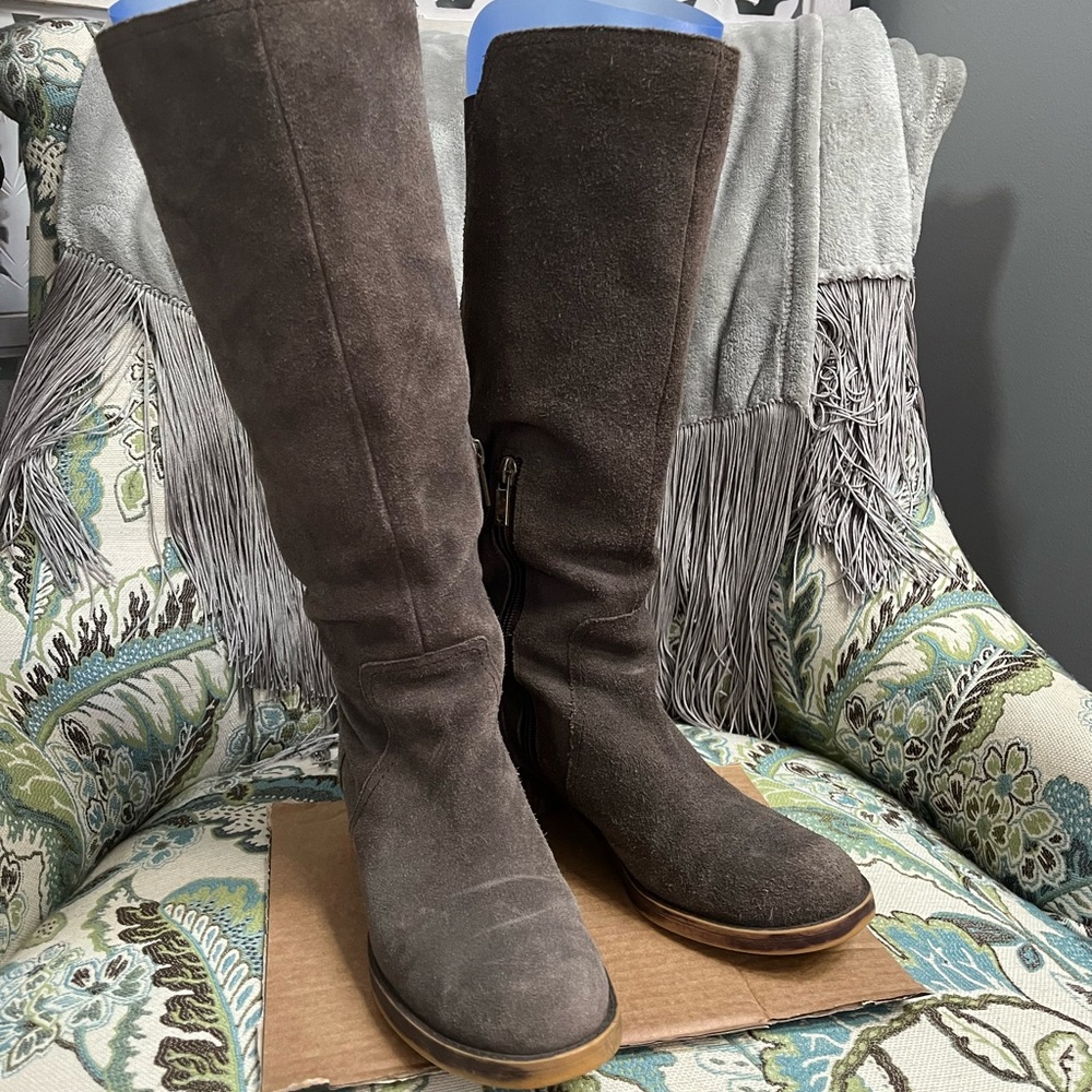 Lucky Brand Suede Boots
